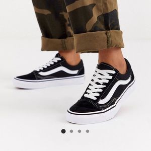 Classic Old School Black Vans
